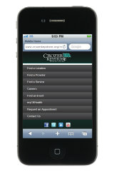 image of Geonetric and Crozer-Keystone Health System Wins 2012 Outstanding Mobile Website Mobile WebAward for Crozer-Keystone Health System Mobile Site