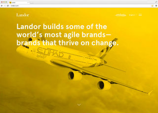 image of Landor Wins 2015 Best Professional Services Mobile Website Mobile WebAward for Landor.com