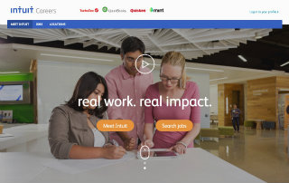 image of Intuit Wins 2015 Best Employment Mobile Website Mobile WebAward for Intuit Career Website