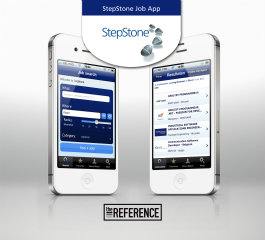 image of Stepstone - The Reference Wins 2012 Best Employment Mobile Application Mobile WebAward for StepStone Job App