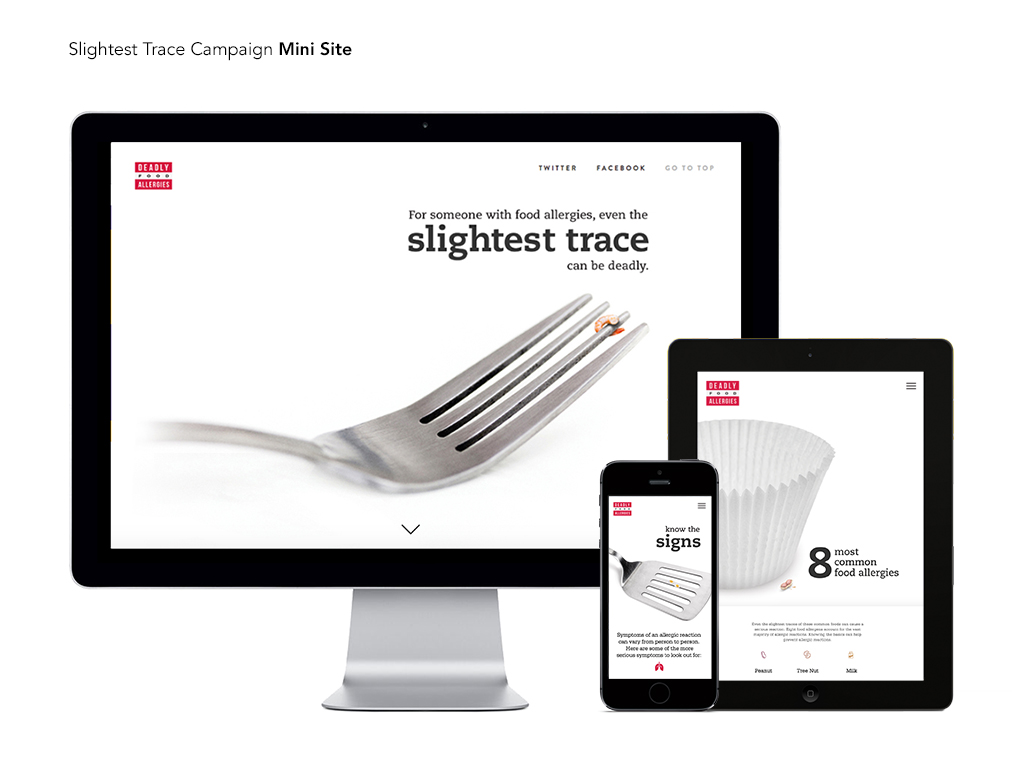 image of Patients & Purpose Wins 2017 Best Design Mobile Website, Best Non-Profit Mobile Website Mobile WebAward for Even a Trace Can Be Deadly Campaign