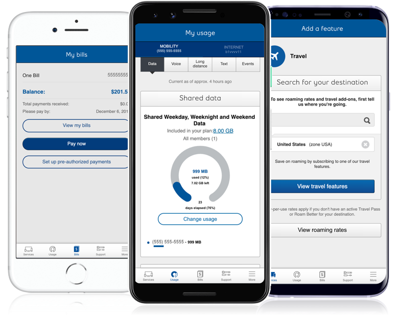image of Bell Canada Design and Delivery Wins 2018 Best Telecommunication Mobile Application Mobile WebAward for MyBell Mobile