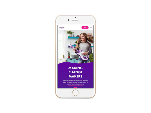 image of Kiosk Wins 2018 Best Toy & Hobby Mobile Website Mobile WebAward for littleBits