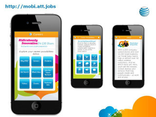 image of AT&T Talent Attraction Wins 2012 Best Employment Mobile Website Mobile WebAward for AT&T Mobile Careers Site