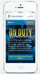 image of Please recognize the followng company:  TransLink Wins 2013 Best Portal Mobile Website Mobile WebAward for Transit Police On Duty Portal 