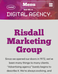 image of Risdall Advertising Agency Wins 2013 Best Marketing Mobile Website Mobile WebAward for Risdall Marketing Group