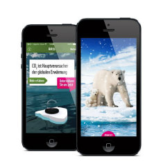 image of Aperto Group / Aperto Move Wins 2013 Best Environmental Mobile Application, Best Toy & Hobby Mobile Application Mobile WebAward for WWF - The Snow Globe Charity App