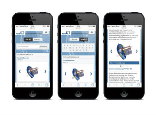 image of Aperto Group / Aperto Move Wins 2013 Best Catalog Mobile Website Mobile WebAward for KSB Centrifugal Pump Lexicon Website	