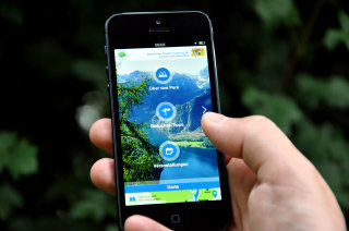 image of Bavarian State Ministry of the Environment and Consumer Protection Wins 2013 Best Transportation Mobile Application Mobile WebAward for Berchtesgaden National Park App