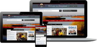 image of Maryland Department of Information Technology (DoIT) Wins 2013 Outstanding Mobile Website Mobile WebAward for Maryland.gov