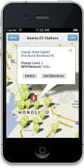 image of Hawaii Information Consortium, LLC Wins 2013 Best Energy Mobile Application Mobile WebAward for EV Stations Hawaii