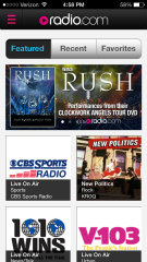 image of CBS Local Digital Media Wins 2013 Best Radio Mobile Application Mobile WebAward for Radio.com