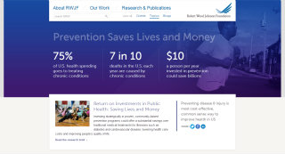 image of Robert Wood Johnson Foundation, Threespot, Velir Wins 2013 Best Health Care Mobile Website Mobile WebAward for RWJF.ORG Website