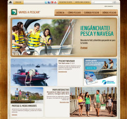 image of Recreational Boating & Fishing Foundation Wins 2014 Best Family Mobile Website, Best Leisure Mobile Website Mobile WebAward for Vamos A Pescar