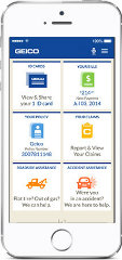 image of GEICO Wins 2014 Best Insurance Mobile Application Mobile WebAward for GEICO Mobile