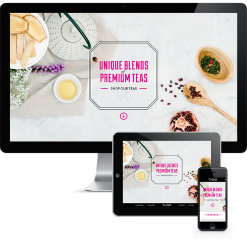 image of Ha Design Studio Wins 2014 Best Beverage Mobile Website Mobile WebAward for T.H.A.O. Tea Company Website