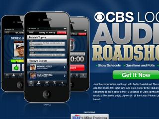 image of CBS Local Digital Media Wins 2012 Best Broadcasting Mobile Application Mobile WebAward for CBS Local Digital Media's Audio  Roadshow