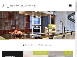 image of PIXEL & CIE Wins 2015 Best Architecture Mobile Website Mobile WebAward for RICHARD & LEVESQUE