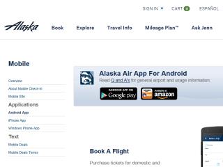 image of Alaska Airlines Android Team Wins 2015 Best Airline Mobile Application, Best Travel Mobile Application Mobile WebAward for Alaska Airlines Android App