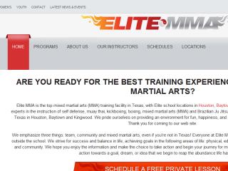 image of TopSpot Internet Marketing Wins 2015 Best Sports Mobile Website Mobile WebAward for Elite MMA Responsive Website