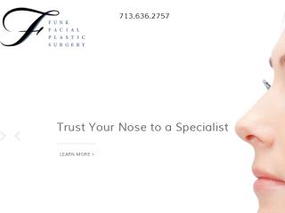 image of TopSpot Internet Marketing Wins 2015 Best Medical Mobile Website Mobile WebAward for Funk Facial Plastic Surgery Responsive Website