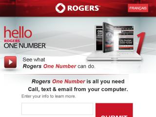 image of Rosetta Wins 2012 Best Telecommunication Mobile Website Mobile WebAward for Rogers One Number 
